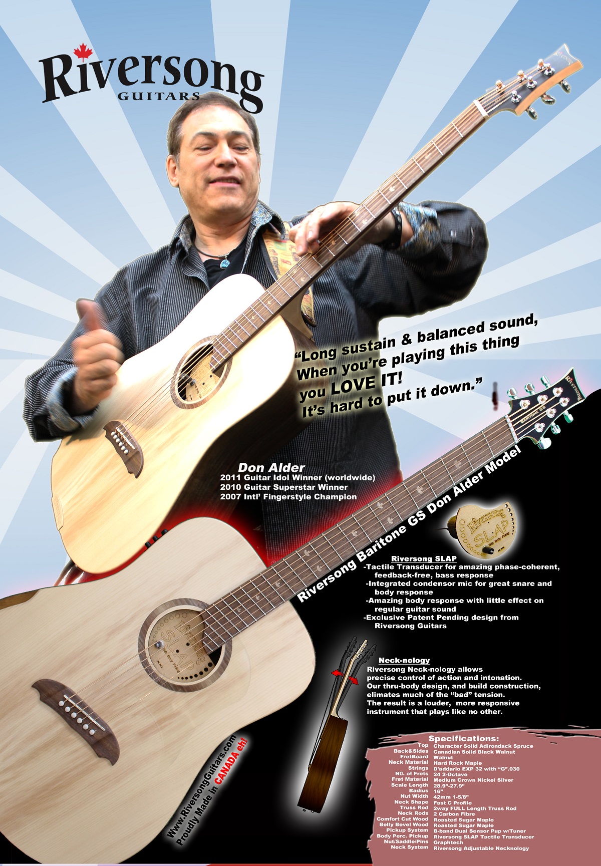 Riversong Don Alder Baritone Poster